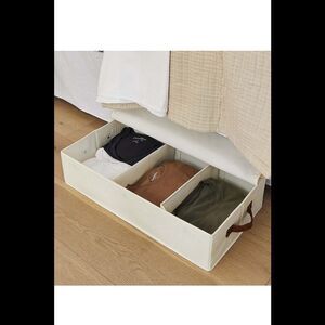 Bobby Berk 23" Collapsible Under the Bed Storage with Divider